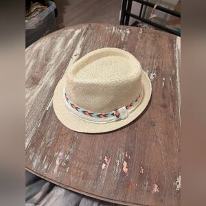 Far East Women's Chevron fringe fedora